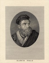 Portrait of Marco Polo, 1812. Creator: Matteini; Teodoro (1753-1831).