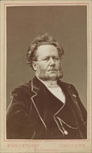 Portrait of Henrik Ibsen (1828-1906), 1874. Creator: Photo studio  Johannes Petter Lindegaard; Christiania ().