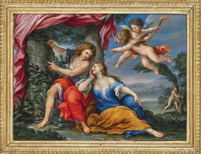 Angelica and Medoro, c1665. Creator: Bricci; Plautilla (1616-1705).