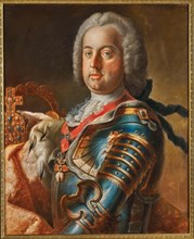 Portrait of Emperor Francis I of Austria (1708-1765), 1743-1745 . Creator: Liotard; Jean-Étienne (1702-1789).