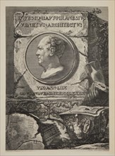 Portrait of Giovanni Battista Piranesi (1720-1778), 1779. Creator: Piranesi; Francesco (1756-1810).