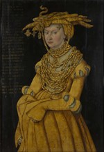 Duchess Catherine of Mecklenburg (1487-1561), after 1515. Creator: Cranach; Lucas; the Elder (1472-1553).