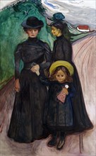 The Family (The Book Family) , 1903. Creator: Munch; Edvard (1863-1944).