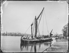 Putney Reach, Wandsworth, Greater London Authority, 1883. Creator: William O Field.