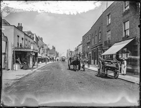 Putney High Street, Putney, Wandsworth, Greater London Authority, 1885. Creator: William O Field.