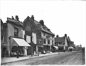 Bull and Star public house, Putney High Street, Putney, Wandsworth, Greater London Authority, 1878. Creator: William O Field.