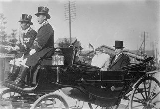 G.W. Guthrie & wife, Tokyo, 1916. Creator: Bain News Service.