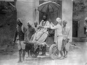 Hindu Priest - India, between c1910 and c1915. Creator: Bain News Service.