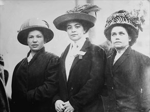 Lowell - Portuguese mill girls, between c1910 and c1915. Creator: Bain News Service.