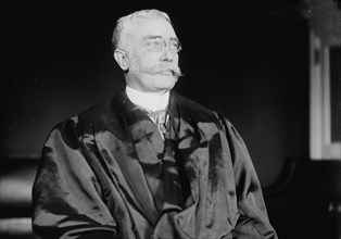 Judge W.W. Foster in judicial robe, 1910. Creator: Bain News Service.