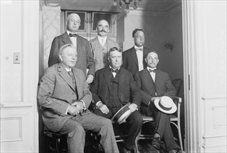 AL club presidents: Frank Navin, Detroit; Benjamin S. Minor, Washington; Frank Farrell..., 1914. Creator: Bain News Service.