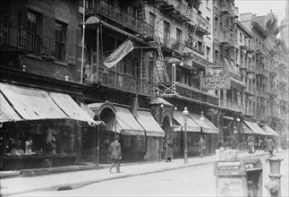 Chinatown after shooting, between c1910 and c1915. Creator: Bain News Service.