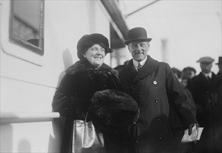 Adm. Lord J. Jellicoe & wife, between c1915 and c1920. Creator: Bain News Service.