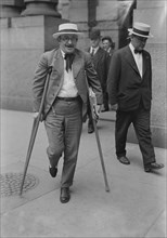 Alex. Berkman [on crutches], 1917. Creator: Bain News Service.