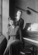 Alma Gluck & Efrem Zimbalist, 1917. Creator: Bain News Service.