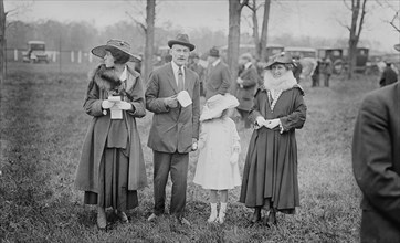 Audrey Hoffman, Norrie Sellar and wife Sybil Katherine Sherman Sellar, between c1915 and c1920. Creator: Bain News Service.