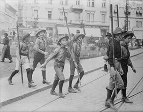 Buda - Pesth, Boy Scouts, between c1915 and c1920. Creator: Bain News Service.