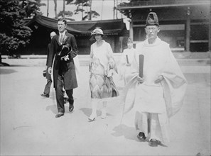 Crown Prince & P'cess [princess] of Sweden in Tokyo, between c1915 and c1920. Creator: Bain News Service.