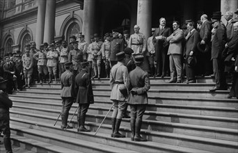 French chasseurs, between c1915 and c1920. Creator: Bain News Service.