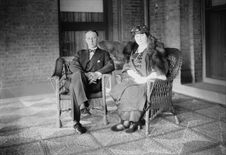 Governor A.E. Smith & wife, between c1915 and c1920. Creator: Bain News Service.