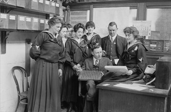 Instructing Yeowomen, between c1915 and c1920. Creator: Bain News Service.