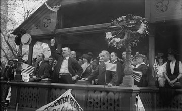 J.P. Holland at car strike, 1916. Creator: Bain News Service.