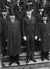 Japanese financiers in New York, 1917. Creator: Bain News Service.