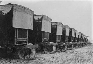 Marine trucks, between c1915 and c1920. Creator: Bain News Service.