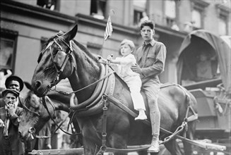 National Guard going to Texas, 1916. Creator: Bain News Service.