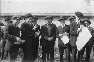 Outside Ebbets Field, between c1915 and c1920. Creator: Bain News Service.