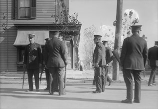 Patrol / Bayonne strike, (1916?). Creator: Bain News Service.