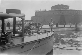 Police Patrol, between c1915 and c1920. Creator: Bain News Service.