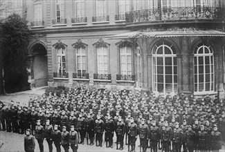 President's Paris Guard, 1918. Creator: Bain News Service.