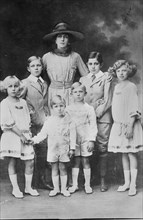 Queen of Spain & children, between c1915 and c1920. Creator: Bain News Service.