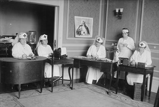 Red Cross workers, between c1915 and c1920. Creator: Bain News Service.