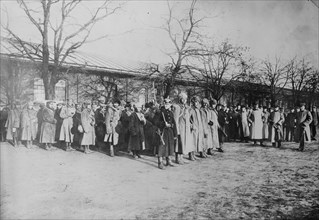 Siberian prisoners in Germany, between c1915 and c1920. Creator: Bain News Service.