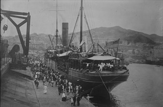 U.S. troops, Vladivostock, 1918. Creator: Bain News Service.