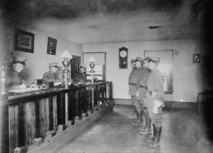 Aqueduct police station, between c1910 and c1915. Creator: Bain News Service.