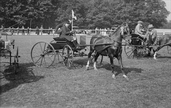 Corinne Poth & "Supreme Bounce", 1918. Creator: Bain News Service.