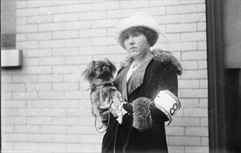 Helen B. Rich & "Chinese Gordon", between c1910 and c1915. Creator: Bain News Service.