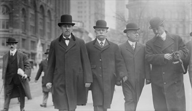 Marshall Henkel, Jose Santos Zelaya, W.G. Dempsey, 1913. Creator: Bain News Service.