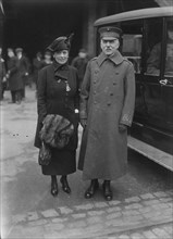 Maj. Gen. Barnett & wife, 1918. Creator: Bain News Service.