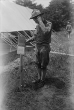 No letter from HER? -- [soldier's plea], between c1915 and c1920. Creator: Bain News Service.