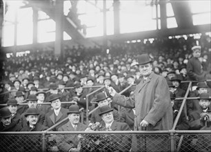 Pennsylvania Governor John K. Tener at Ebbets Field (baseball), 1914. Creator: Bain News Service.