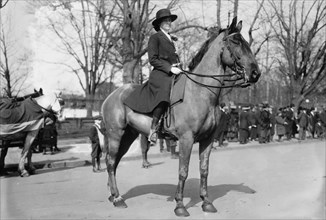 Suffrage Parade - Alberta Hill, 1913. Creator: Bain News Service.