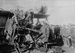 Wrecked "GOTHA", 1917. Creator: Bain News Service.