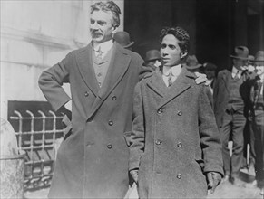 Ernst Sekunna & Chandra Charkraberty, between c1915 and c1920. Creator: Bain News Service.