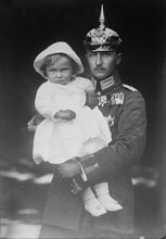 Prince August & son, between c1910 and c1915. Creator: Bain News Service.