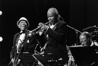 Clark Terry,  Harry "Sweets" Edison, Al Grey, North Sea Jazz Festival, The Hague, the Netherlands, 1 Creator: Brian Foskett.