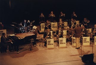 Count Basie Orchestra, Northampton, England, 1989. Creator: Brian Foskett.